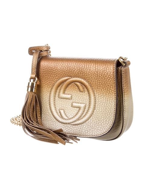 gucci with the flowers crossbody|Gucci soho crossbody bag.